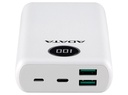 Power Bank Digital Adata P20000QCD Blanco 20,000mAh