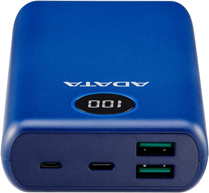 Power Bank Digital Adata P20000QCD Azul Oscuro 20,000 mAh