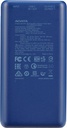 Power Bank Digital Adata P20000QCD Azul Oscuro 20,000 mAh