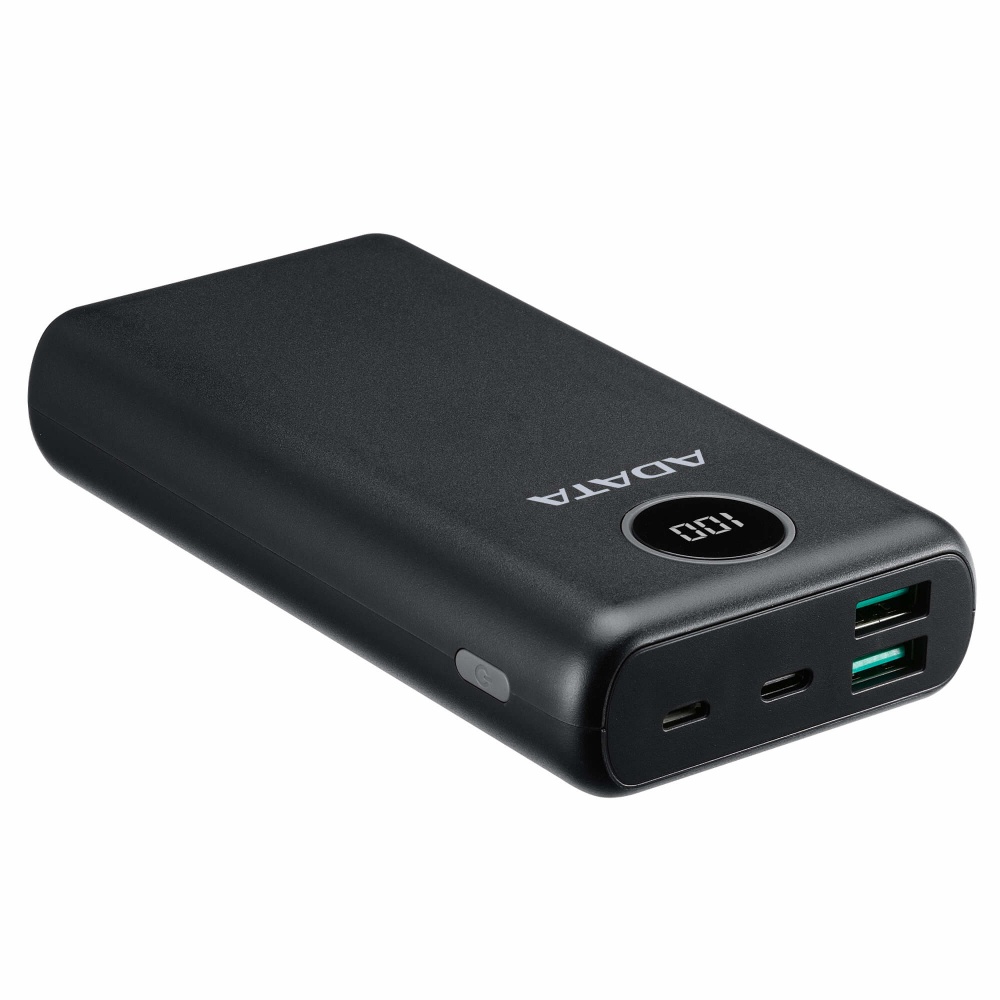 Power Bank Digital Adata P20000QCD Negro 20,000 mAh