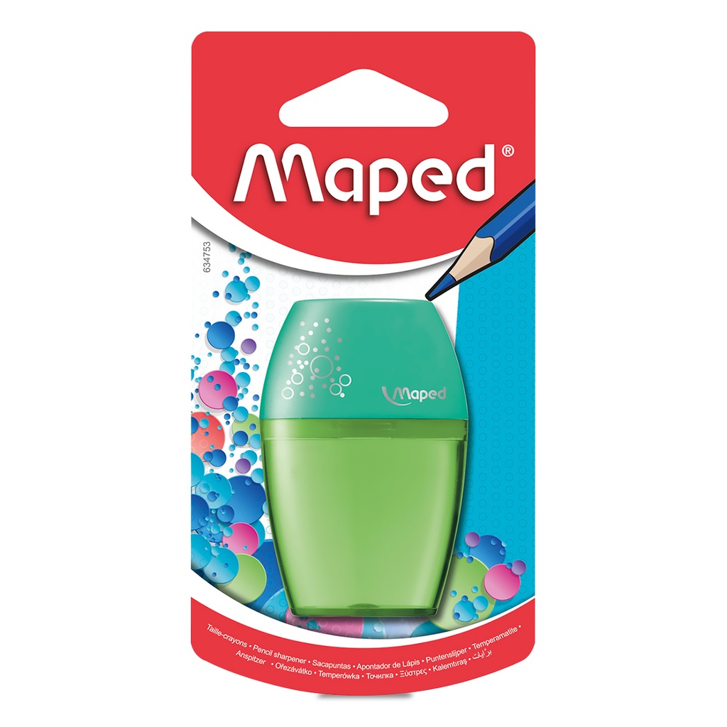 Sacapunta Plastico Maped Shaker 34080