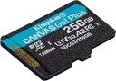 MICRO SD 256GB KINGSTON SDCG3/256GB C/A CANVAS GO PLUS