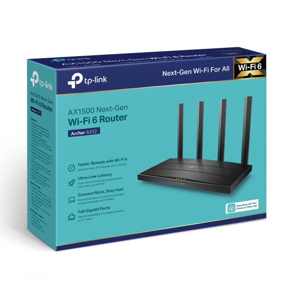 Router ARCHERAX12 Tp-Link Wifi