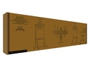 Soporte TV 42" a 85" Y800- TVC4285 50Kg Lucky Owl