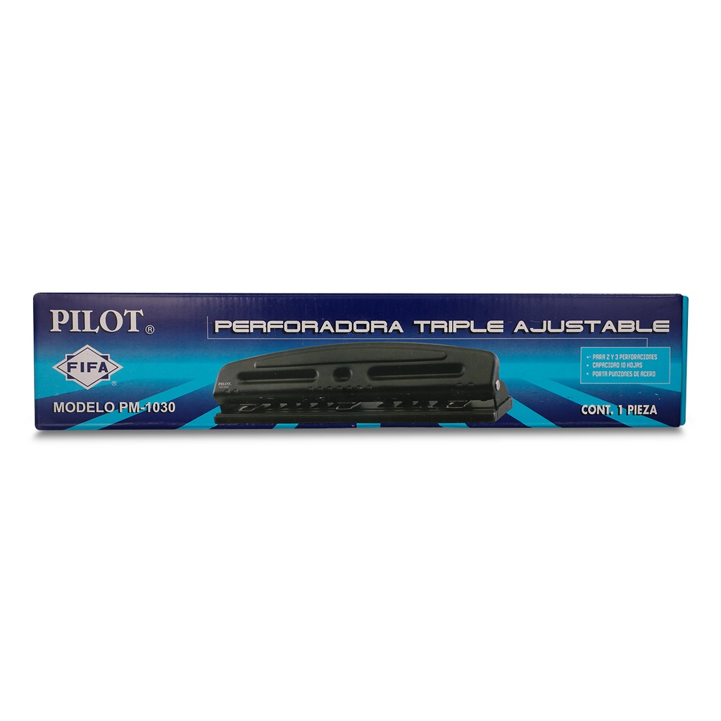 Perforadora 3 Orificios Pilot PM1030