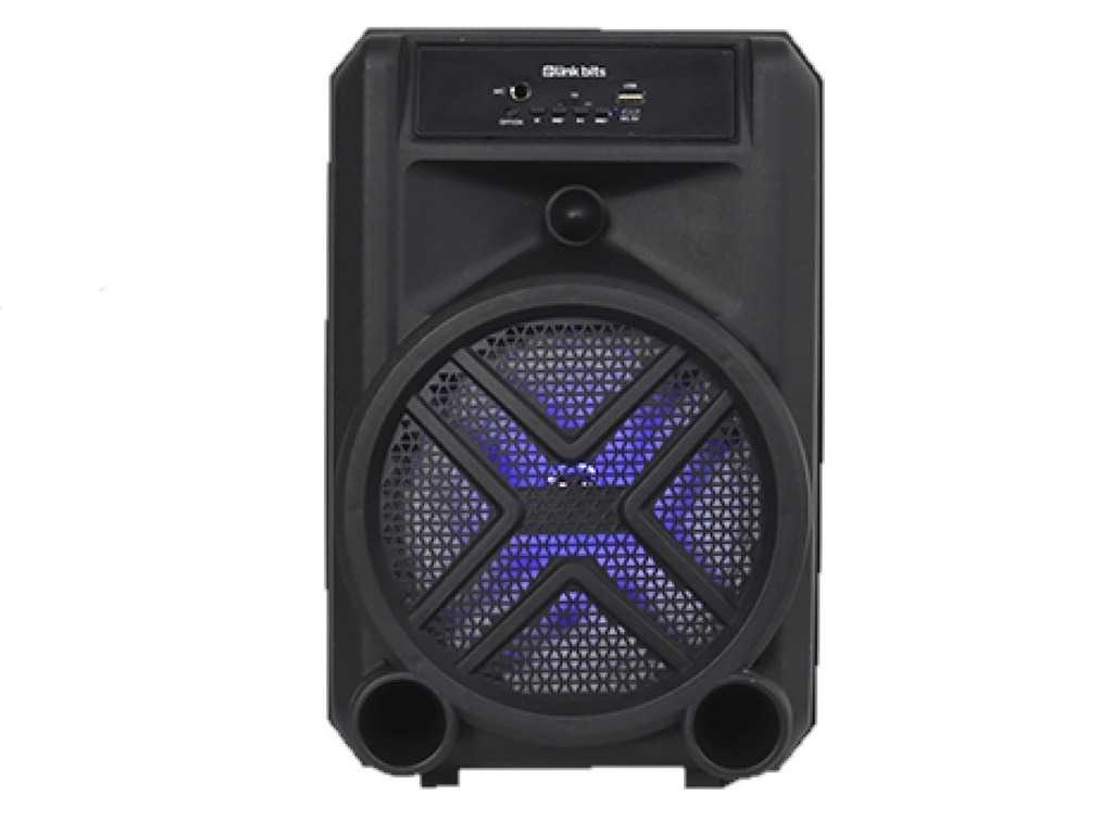 Bocina 8 Pulgadas SA8060T Con Micrófono Bluetooth USB Radio FM