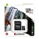 MICRO SD 128GB KINGSTON C/A CANVAS SELECT PLUS CLASE 10