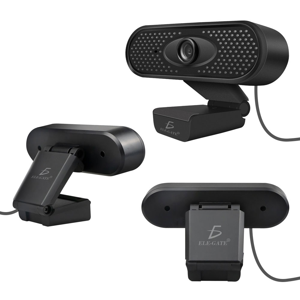 WebCam USB WEB.45  Cámara Para Computadora Con Micrófono Elegate