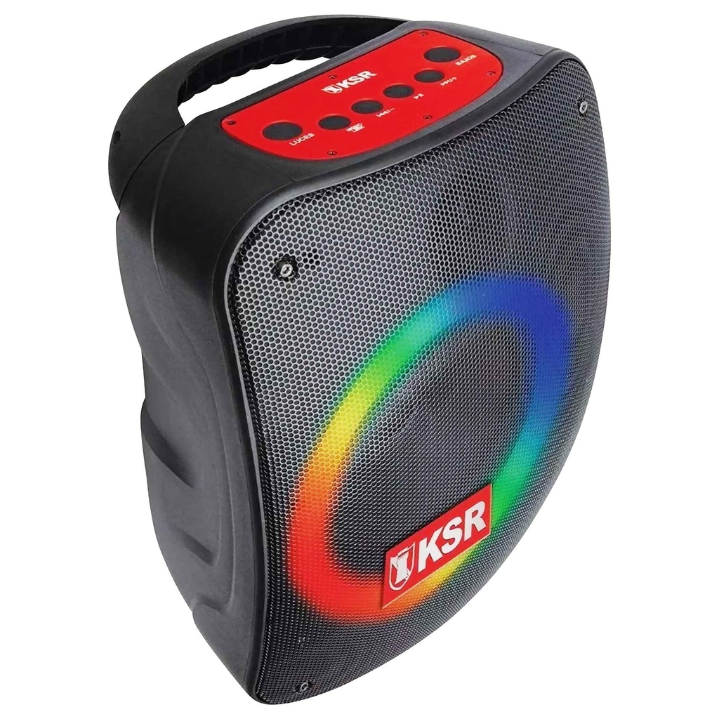 BOCINA 6.5" KAISER KSW-5006 BT/ AUX/ FM/ LUZ LED