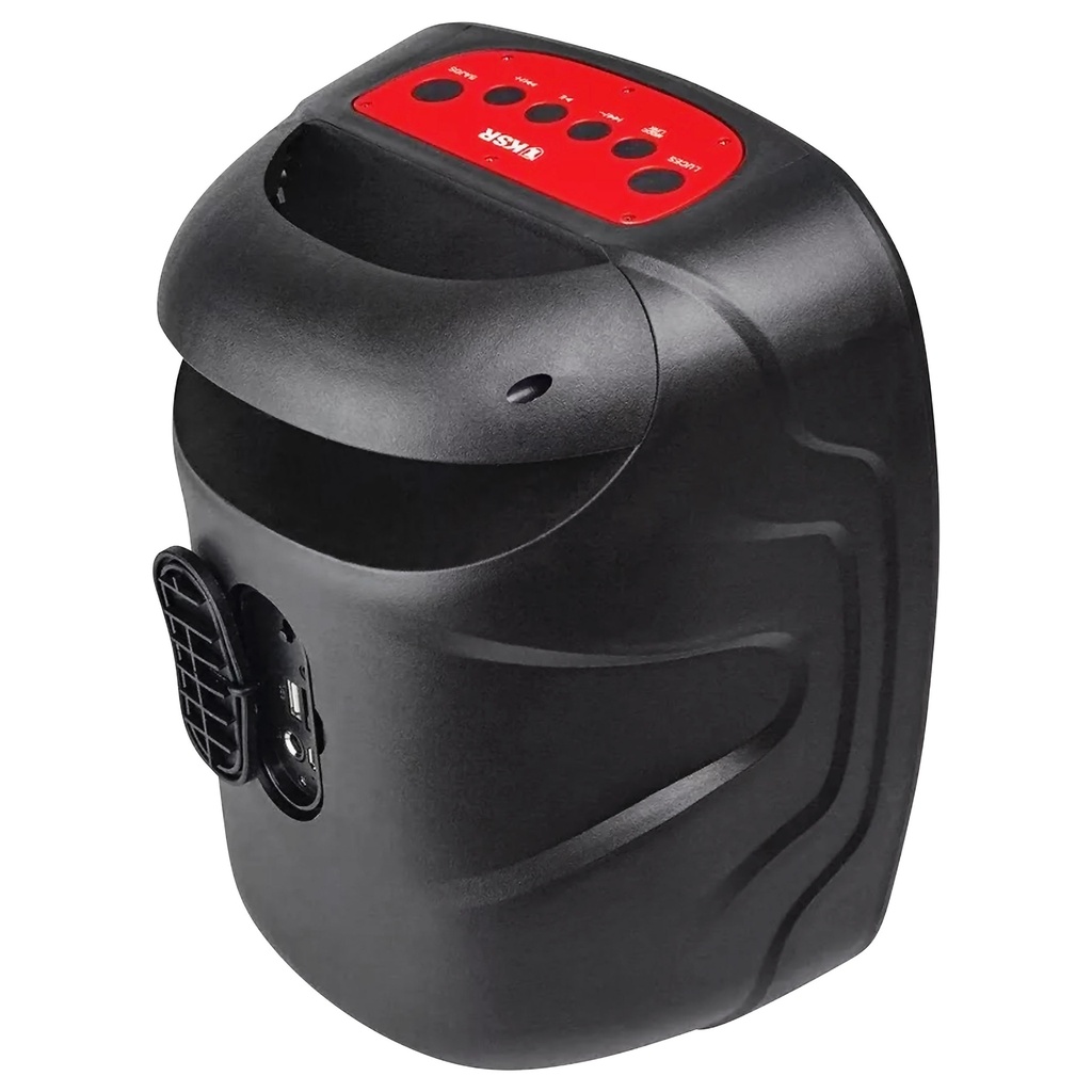 BOCINA 6.5" KAISER KSW-5006 BT/ AUX/ FM/ LUZ LED