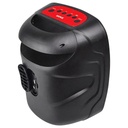 BOCINA 6.5" KAISER KSW-5006 BT/ AUX/ FM/ LUZ LED