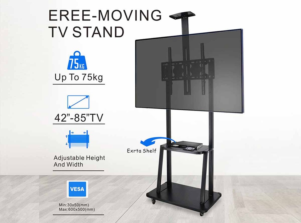 Soporte TV 42" a 85" Y800- TVC4285 50Kg Lucky Owl