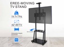 Soporte TV 42" a 85" Y800- TVC4285 50Kg Lucky Owl