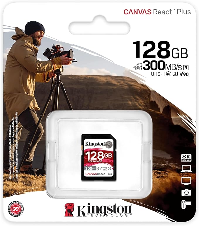 Memoria SD 128Gb SDR2/128GB Kingston SDXC
