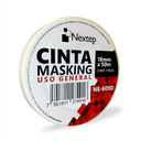 Cinta Nextep Masking Uso General 18 mm x 50 mts