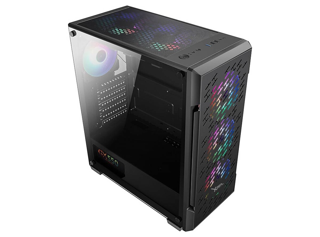 Gabinete Gamer XZCGB07B Xzeal XZ135 Negro