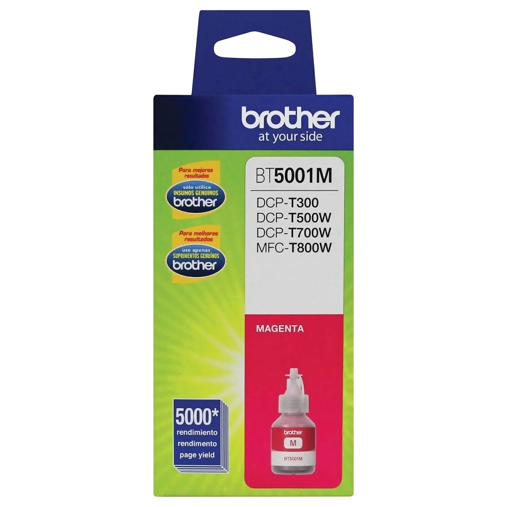 BOTE TINTA BROTHER BT-5001 MAGENTA ORIGINAL