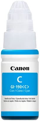 BOTE TINTA CANON GI-190 CYAN CN-2903