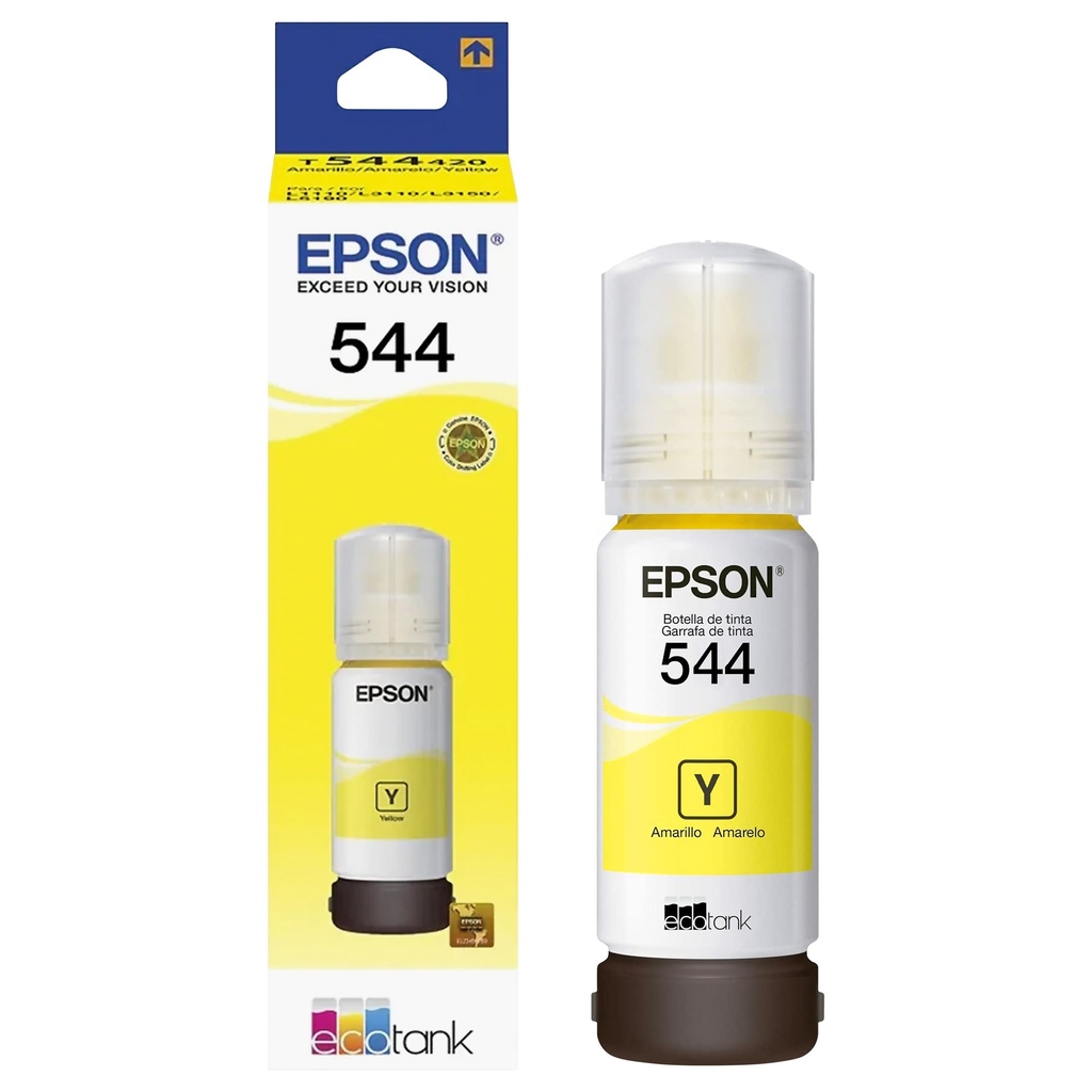 BOTE TINTA EPSON T544 AMARILLO 65ML ORIGINAL