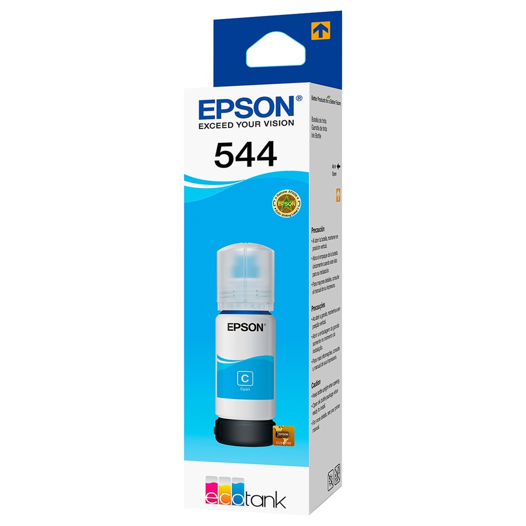 BOTE TINTA EPSON T544 CYAN 65ML ORIGINAL