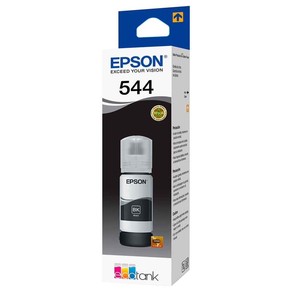 BOTE TINTA EPSON T544 NEGRO 65ML ORIGINAL