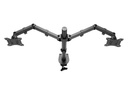 Soporte Doble Brazo Para Monitor Ajustable 17 A 32 Hasta 9kg