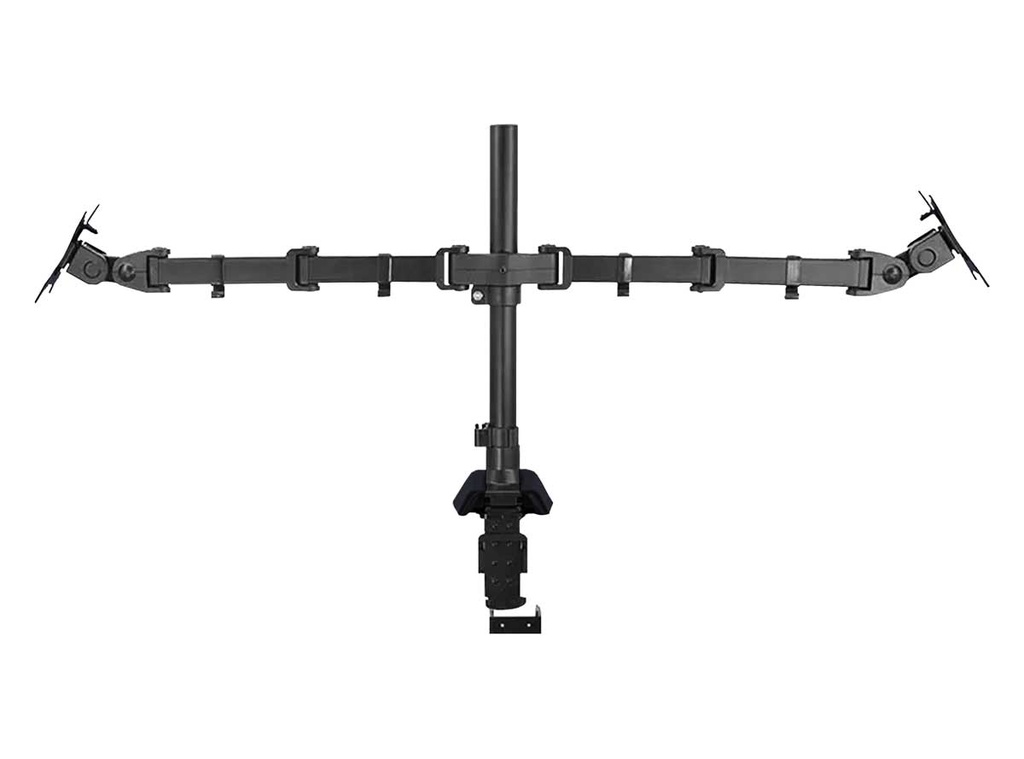 Soporte Doble Brazo Para Monitor Ajustable 17 A 32 Hasta 9kg