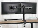Soporte Doble Brazo Para Monitor Ajustable 17 A 32 Hasta 9kg
