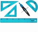 Juego Geometría Pelikan Flexible Median 5 pz