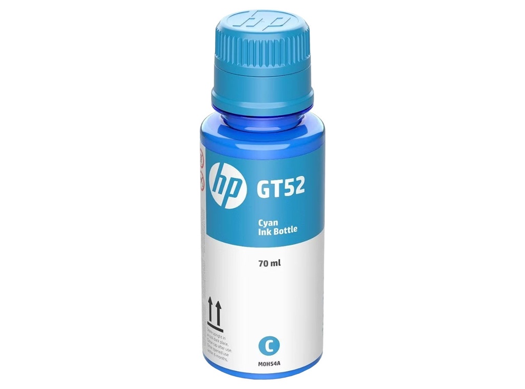 BOTE TINTA HP GT52 CYAN 70ML ORIGINAL