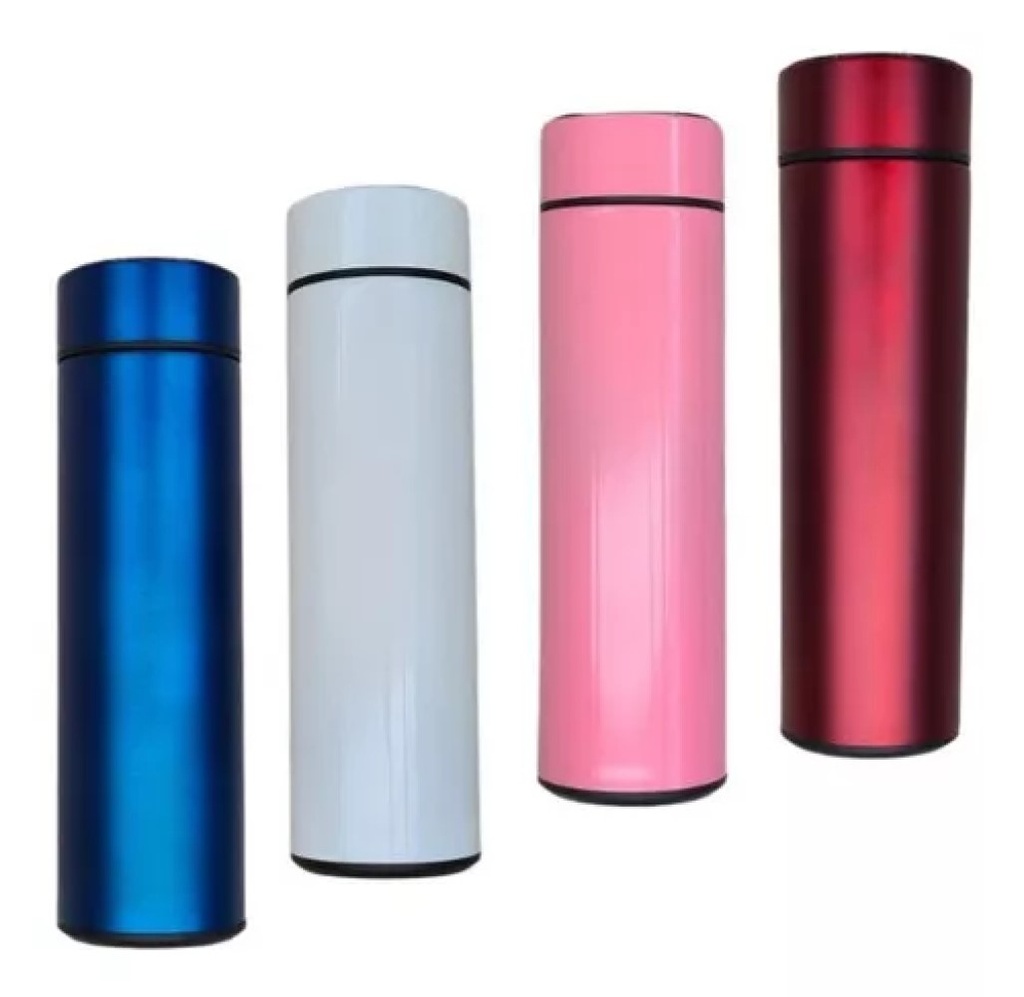 Termo Con Indicador De Temperatura TER03 Acero Inoxidable Massive