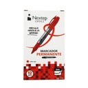 Marcador Permanente Punto Fino 2mm Rojo I071 Nextep