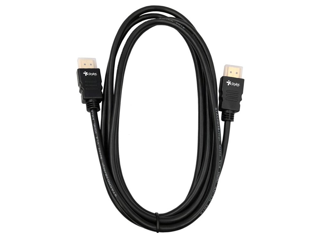 Cable HDMI Stylos STACHD3B 2m Negro