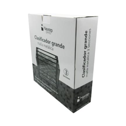 Clasificador Malla Metálica 3 Niveles Grande Nextep
