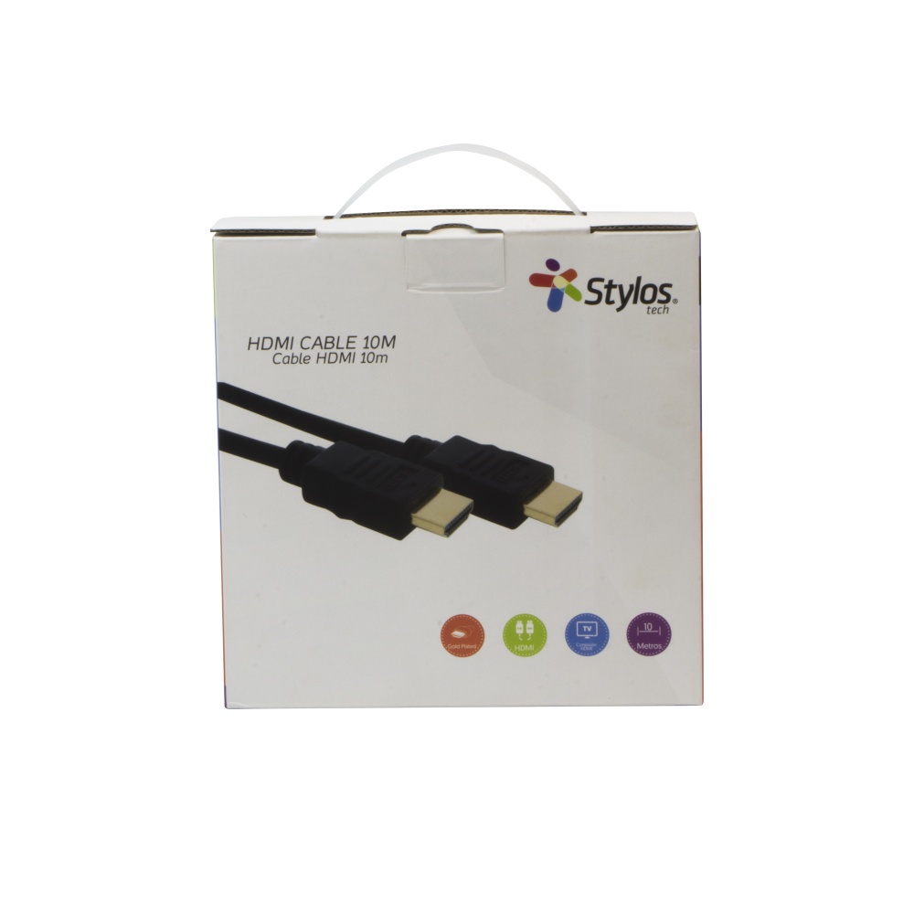 Cable HDMI Stylos STACHD12905018 10 Metros