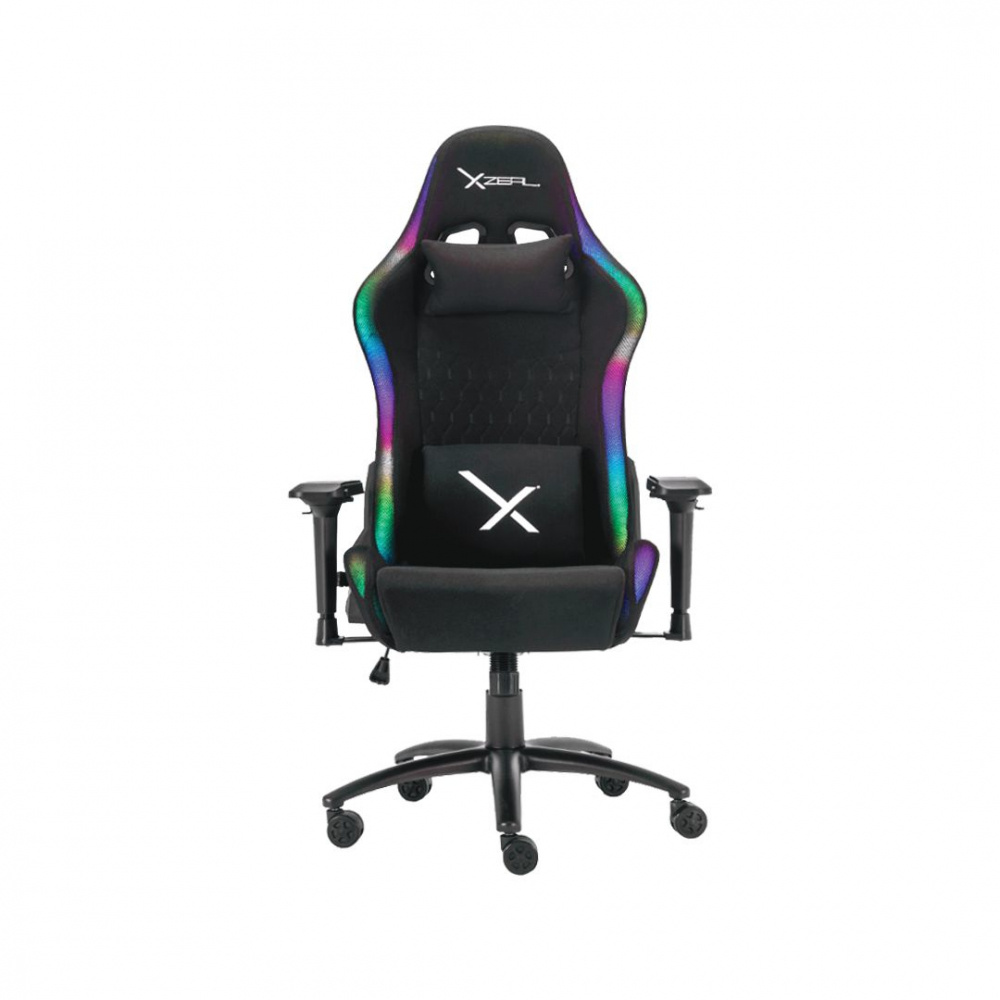SILLA GAMER XZSXZ15B RGB NEGRA