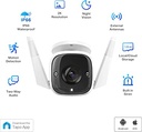 CAMARA DE SEGURIDAD TP-LINK TAPO C310 DETECCION DE MOVIMIENTO VISION NOCTURNA