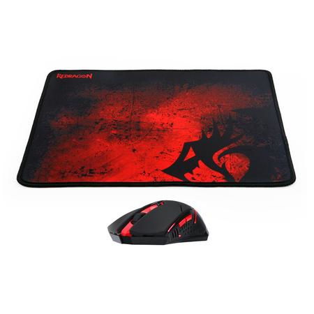 COMBO 2EN1 MOUSE ALAMBRICO/ MOUSEPAD M601WL-BA REDRAGON
