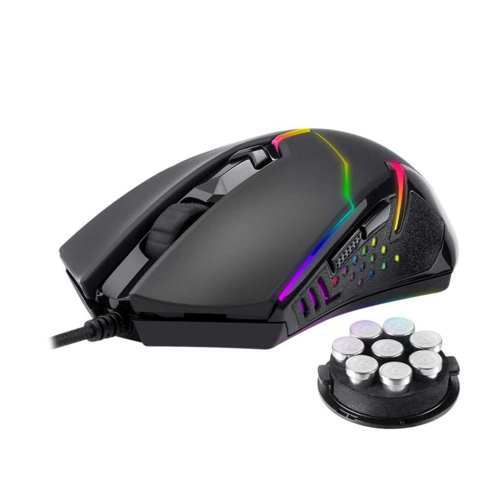 Mouse Gamer 2 Black M601-RGB RGB7200 Redragon