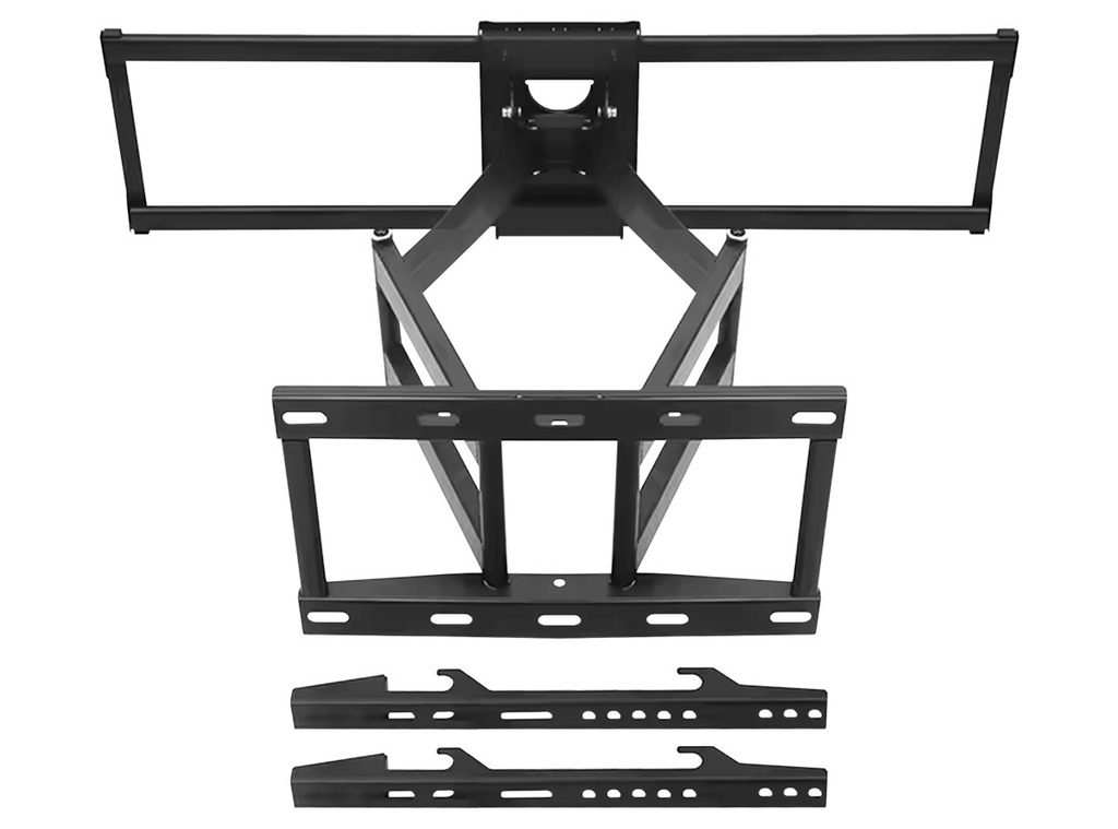Soporte Tv 32 A 98 Pulgadas Brazo Largo Lucky Owl Soporta 80kg