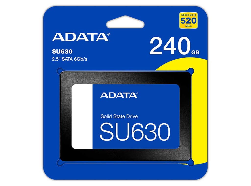 Unidad Estado Solido Ssd Adata 240Gb SU630/240GB Interno Sata 3 2.5"