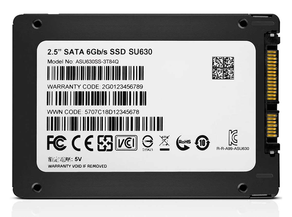 Unidad Estado Solido Ssd Adata SU630/960 Interno Sata III 2.5"