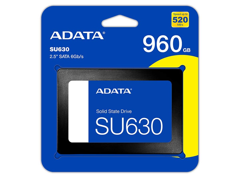Unidad Estado Solido Ssd Adata SU630/960 Interno Sata III 2.5"