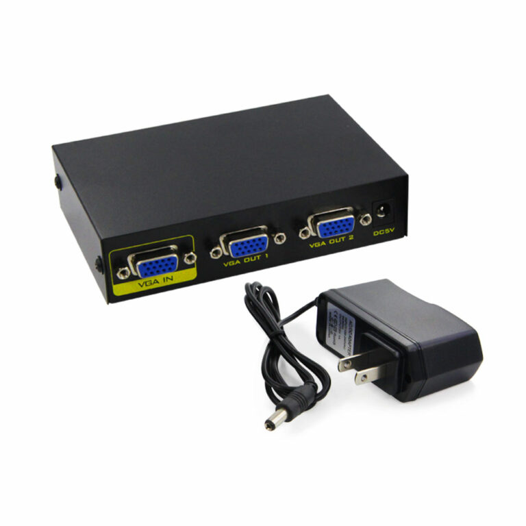 Divisor Splitter VGA Elegate CON.20.2 Repite A 2 Salidas Activo