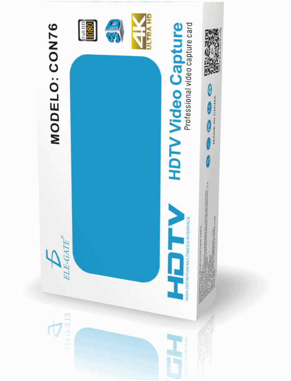Tarjetas De Captura De Audio Y Vídeo Elegate CON.76 Hdmi A Usb