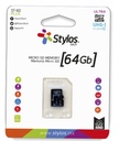 Micro SD 64GB Stylos STMSDS4B S/A UHS1