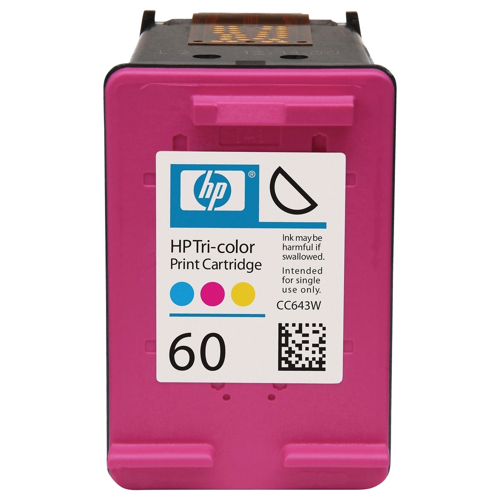 CARTUCHO TINTA HP 60 TRICOLOR ORIGINAL