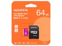 Micro SD 64GB Adata Clase 10 Con Adaptador Morada