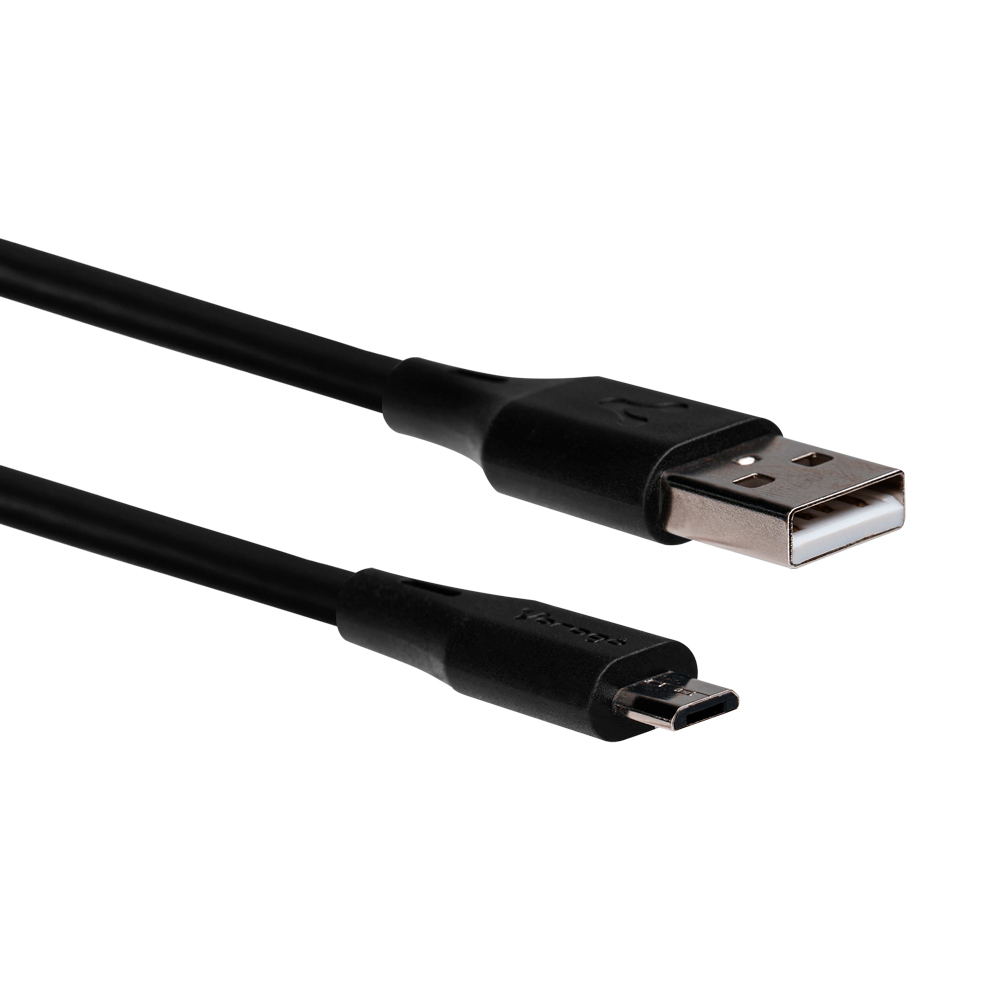 Cable Usb Vorago CAB-M01B Micro Usb 1 Metro Negro