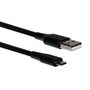 Cable Usb Vorago CAB-M01B Micro Usb 1 Metro Negro